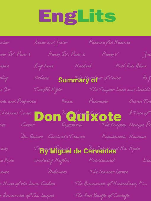 EngLits: Don Quixote (eBook): Detailed Summaries of Great Literature